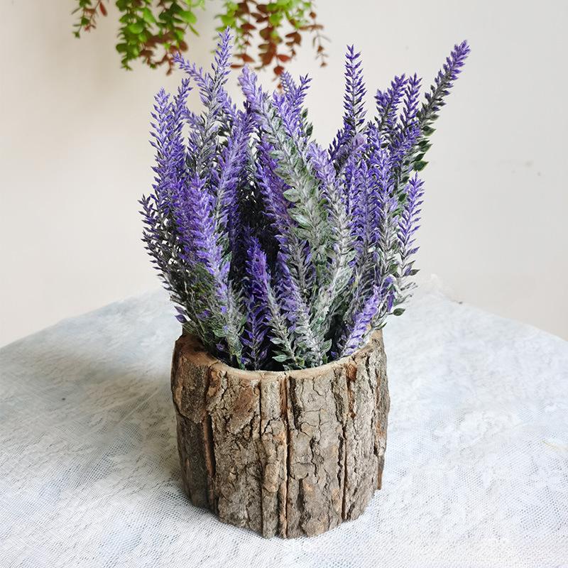 Dekoracja Biurka Sztuka Kwiatowa Kora Drzewa Wiadro na Kwiaty Kreatywne Kwiaty Doniczkowe Materiały do Aranżacji Kwiatowych Pastoralne Pudełko na Kwiaty