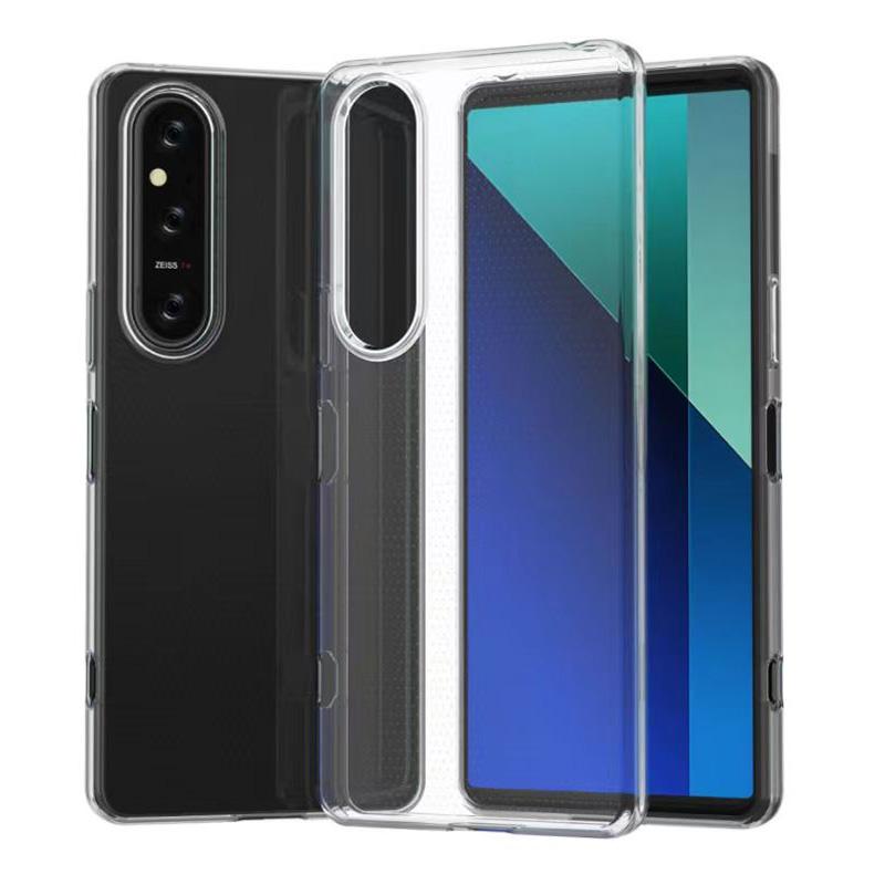 

For Sony Xperia 1 VI Case Soft TPU Watermark-Free Transparent Phone Cover A