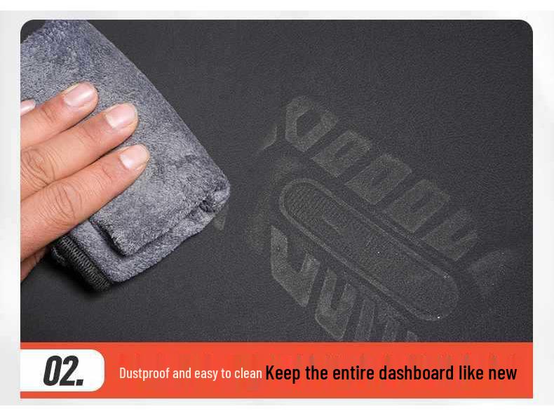 Binzhi Dashboard Sunshade Pad for Center Console - Sun Protection & Interior Decoration.