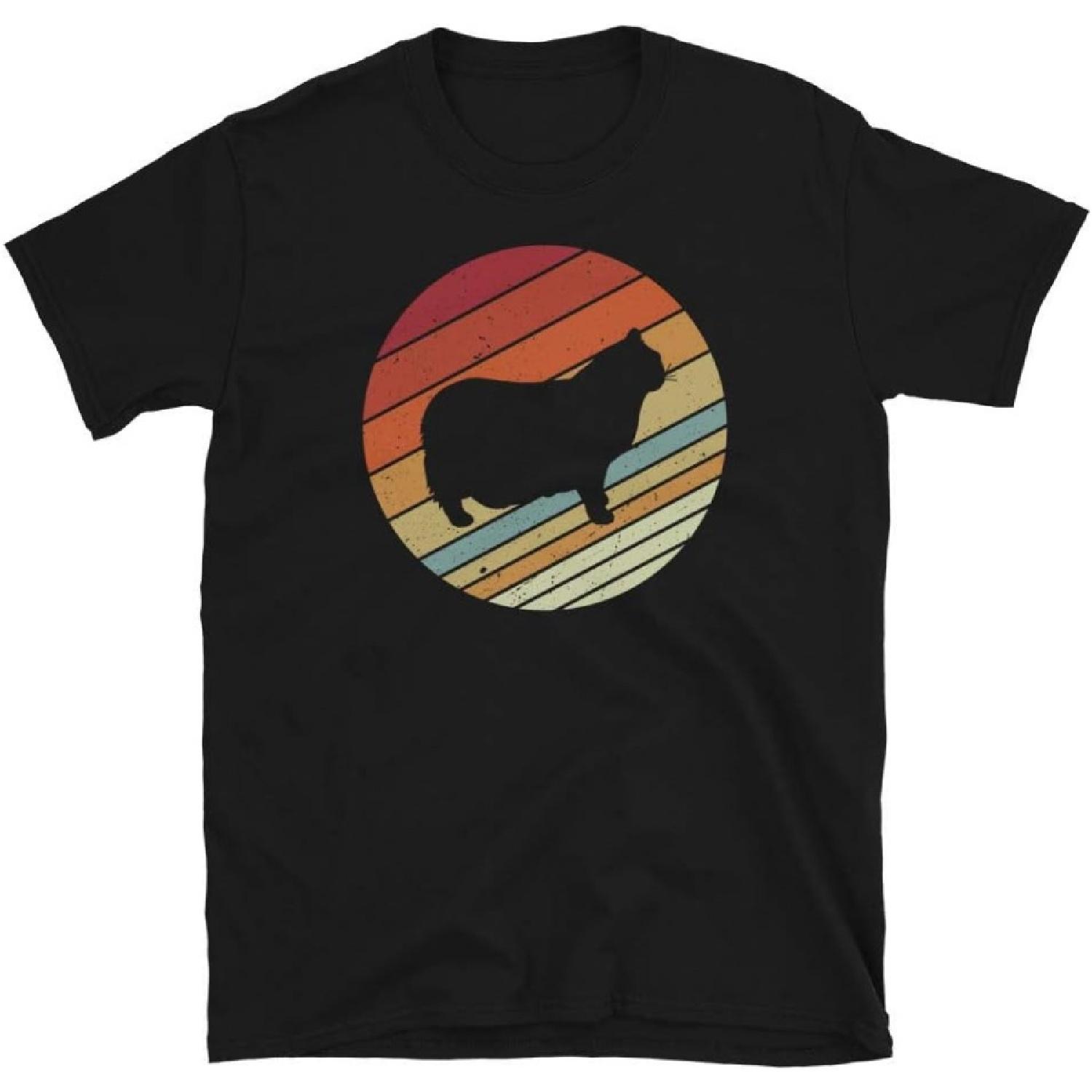 

OrangePieces Retro Vinatge Style Cat Lover British Shorthair T-Shirt XXXXXL різнокольоровий
