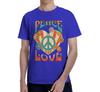 Peace Love Peace Sign 60s 70s Hippie Style Tshirt Unisex Clothing Cotton Casual Daily Four Seasons Tees Shirts For Unisex
