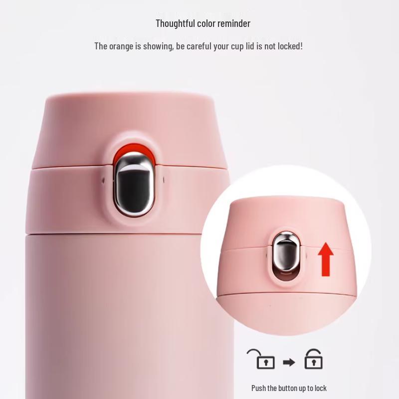 LOCK&LOCK Stainless Steel Insulated Sports Water Bottle
