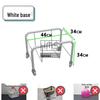 Thickened Handheld Plastic Shopping Basket - Suitable for Snacks, Household Vegetables, and Convenience Stores