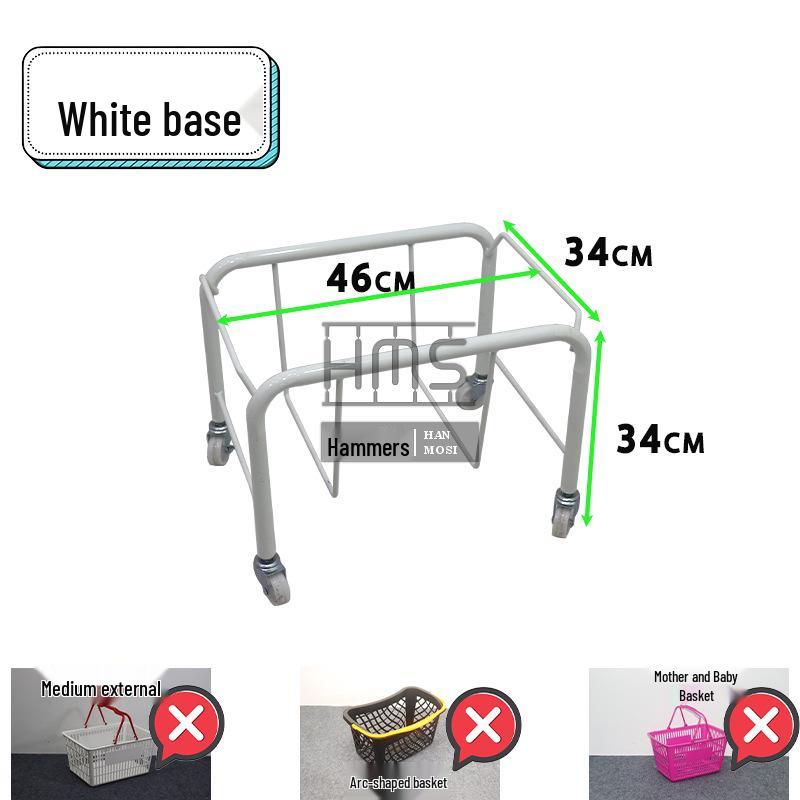 Thickened Handheld Plastic Shopping Basket - Suitable for Snacks, Household Vegetables, and Convenience Stores