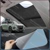 Car Suede Fabric Anti-uv Electrostatic Adsorption Sunroof Sunshade For HONGQI HS3 2024-Present Auto Heat Insulation Skylight