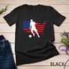 Womens US National Team Football Dribble American Flag Soccer Unisex T-shirt