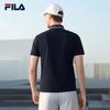 Fila Men's Elite Knit Short Sleeve Polo Shirt