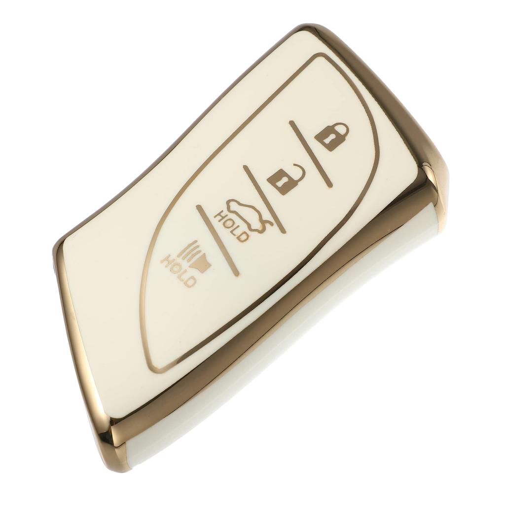 ACROPIX Keyless Entry Remote Cover Key Fob Cover TPU 4 Button Compatible with Lexus