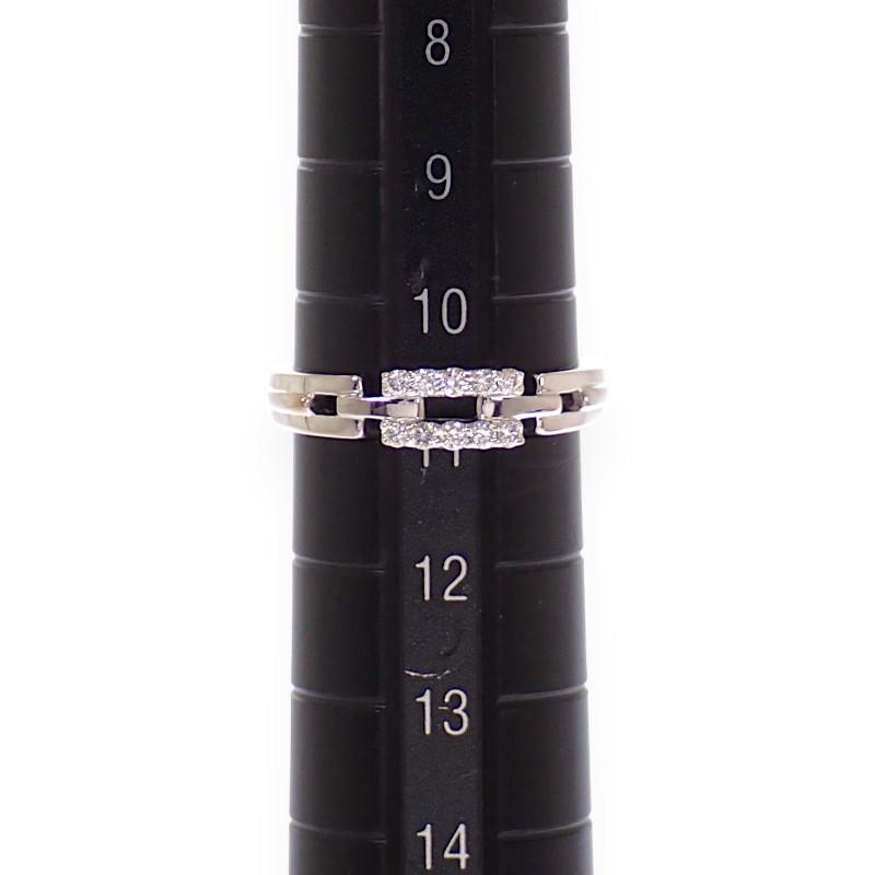 Nessun marchio  #11(Dimensione JP) anello oro bianco K18 Donna