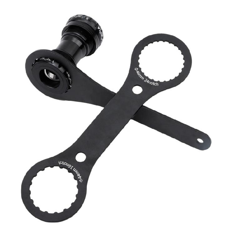 Bottom Bracket Wrench 2 in 1 Designs Bottom Bracket Installation Tool Essential Cycling Wrench for Bike Maintenance