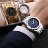 Men'S Quartz Steel Belt Watch Waterproof Luminous Business 1085