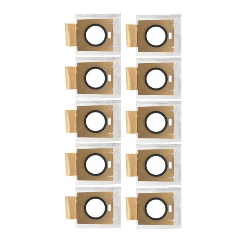 B69A For UWANT V300 Dust Bag Replacement Set 10PCS Non-Woven Garbage Vacuum Cleaner Parts Bags