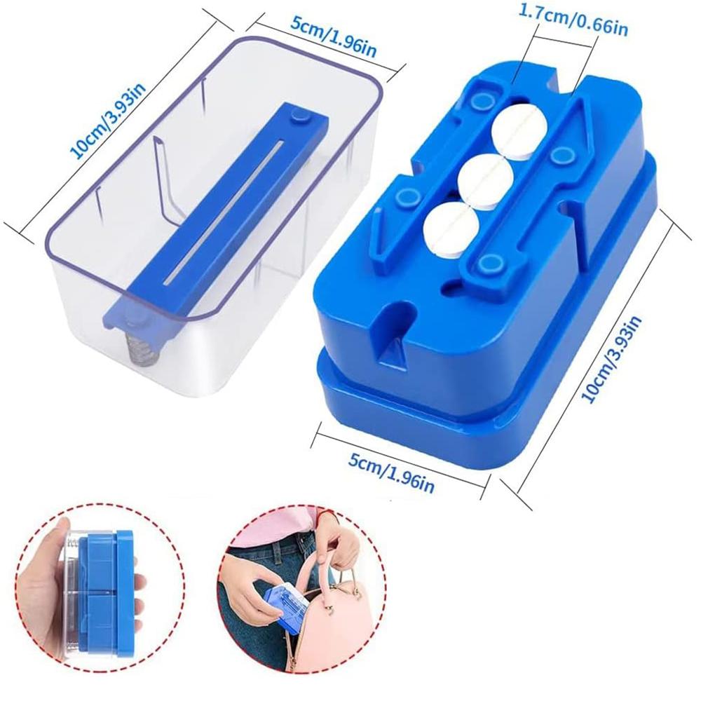 

New Pill Cutter, Multiple Pill Splitter for Splitting and Quartering Round Pills