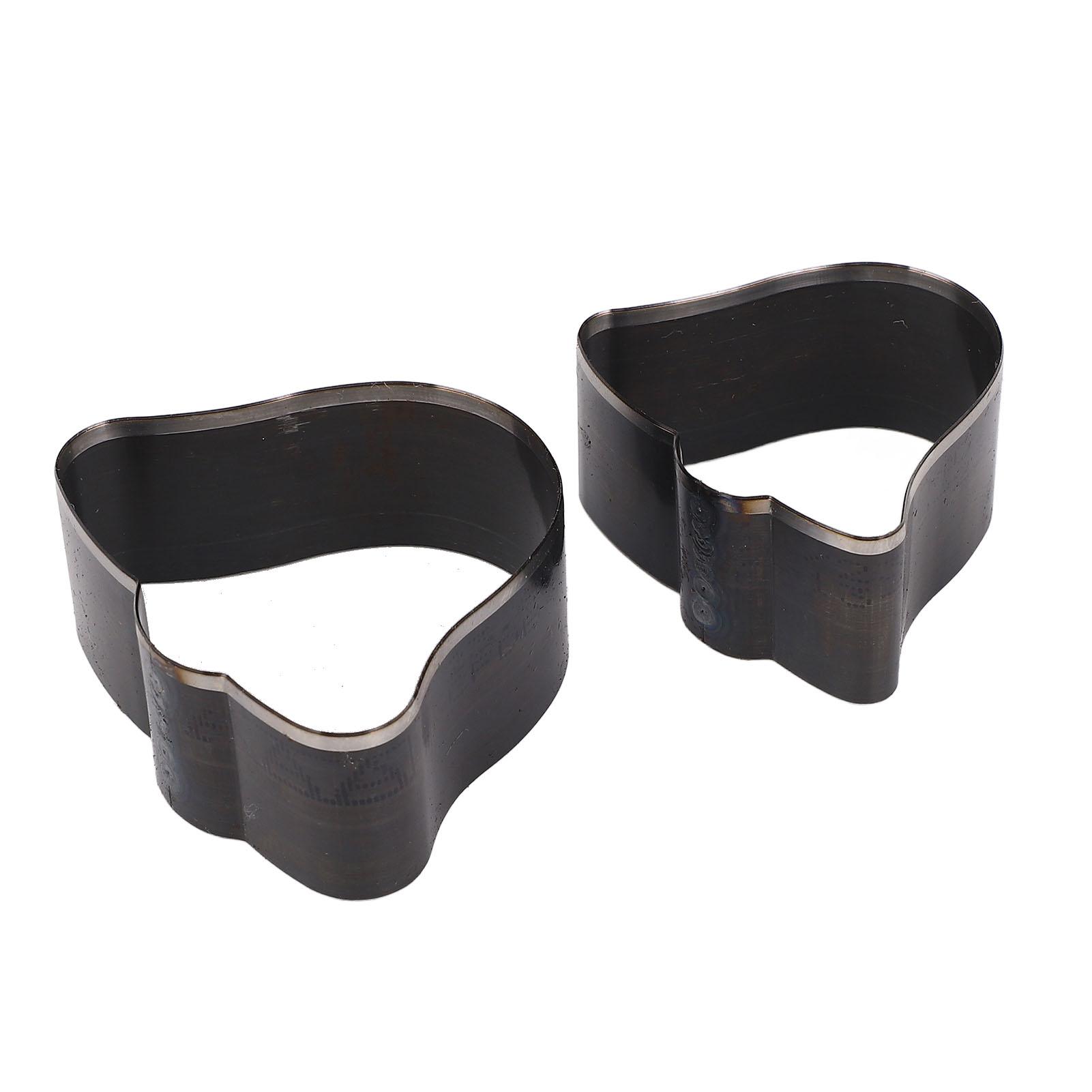 

2 шт. Форма колокольчика Кожаный вырубной штамп 50x57x23 мм 43x47x23 мм Набор вырубных штампов для кожи из легированной стали для