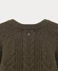 Sseomweeobeoteo Chelsea Alpaca Cable Knit - Brown