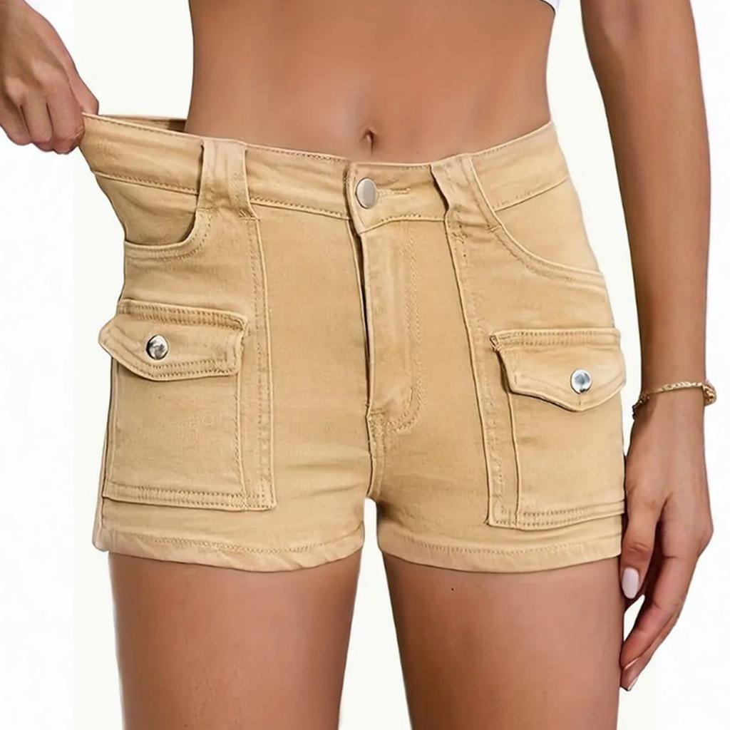 Women's Denim Classic Versatile High Waist Fashionable Shorts