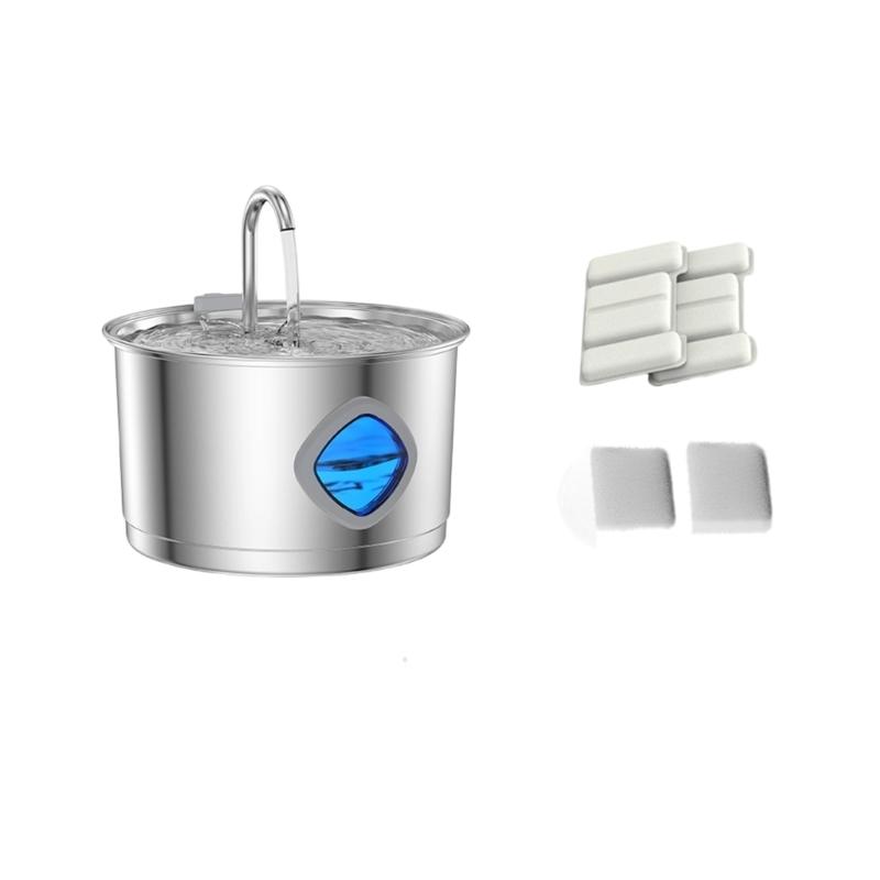 Battery Operated Pet Water Fountains Large Capacity Cats Water Dispenser for Home and Outdoor Activity 1