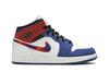 Jordan 1 Mid Rush Blue University Red (GS)
