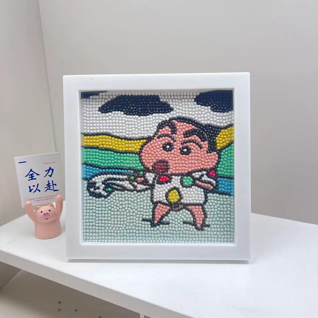 Children'S Diamond Painting Handmade Diy Masonry Painting Cartoon Diamond Sticker Bedroom Living Room Decorative Painting Photo Frame