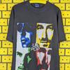 Vintage 1997 U2 Pop Mart Europe Tour T Shirt Alternative Rock Post Punk Band Tour Concer Bootleg Merch Tee Size Long M/L