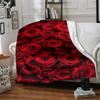 Roses Background Gift Blanket Soft & Cozy Suitable for Sofa Couch Office Bed Picnics Four Seasons Universal Modern Style Gifts For Family Y14