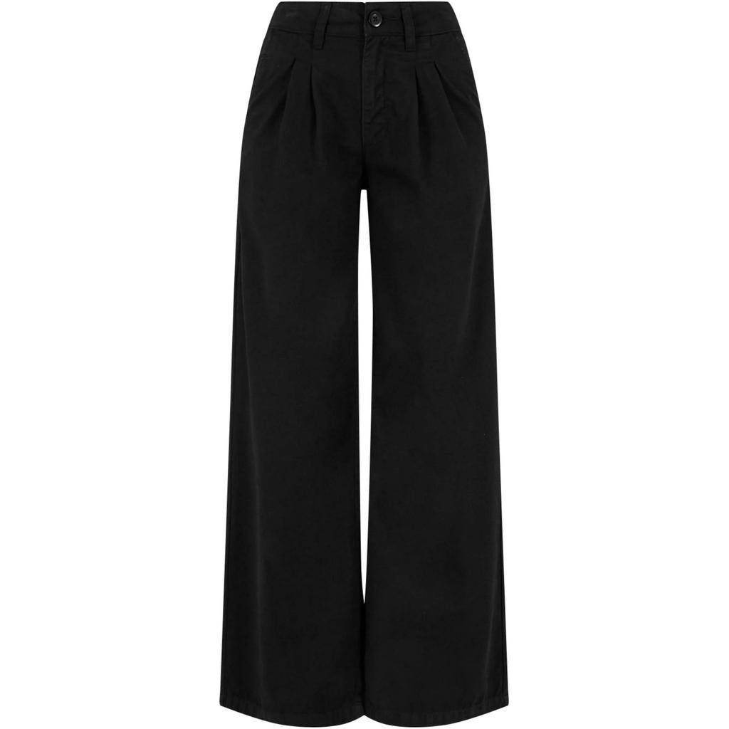 Urban Classics Womens/Ladies Organic Cotton Pleated Trousers