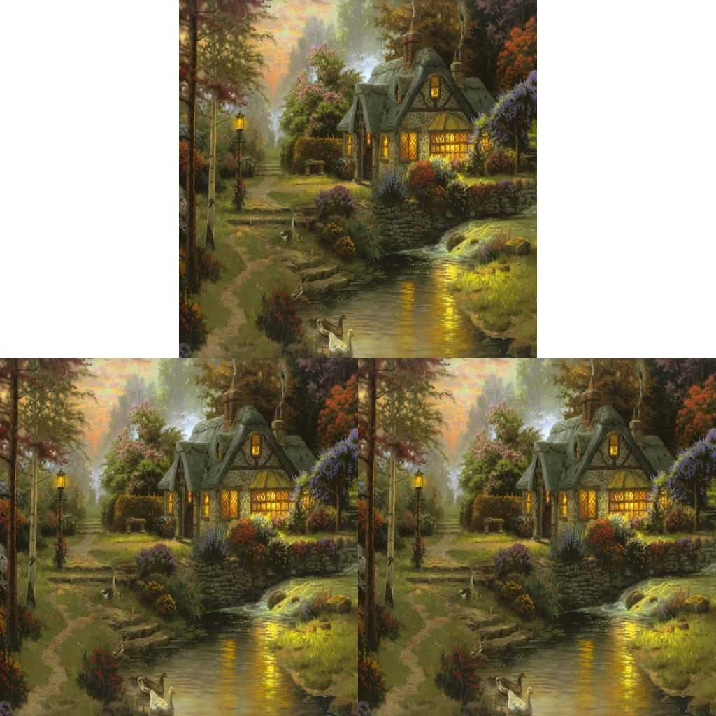 Premium Quality Landscape Art Oil Painting Print On Canvas For Modern Home Decor
