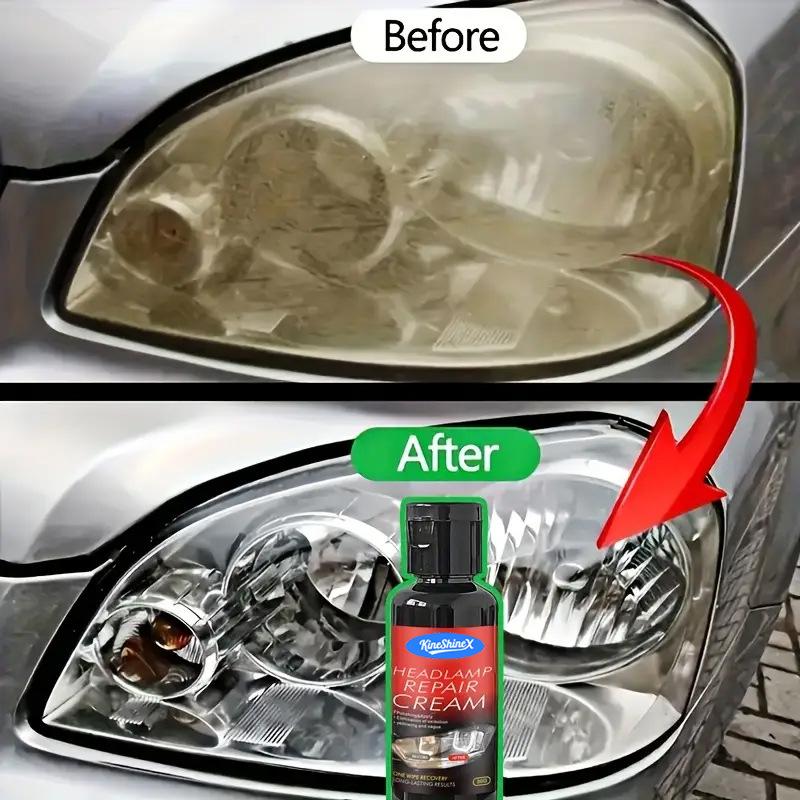 Car Headlight Restoration Automotive Headlight Oxidation Yellowing Scratches Blurring Enhancement
