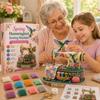 Spring Hummingbird Design 3D Diamond Art Kit 3D Beaded Beaded Craft Kit  for Sewing Room Decor