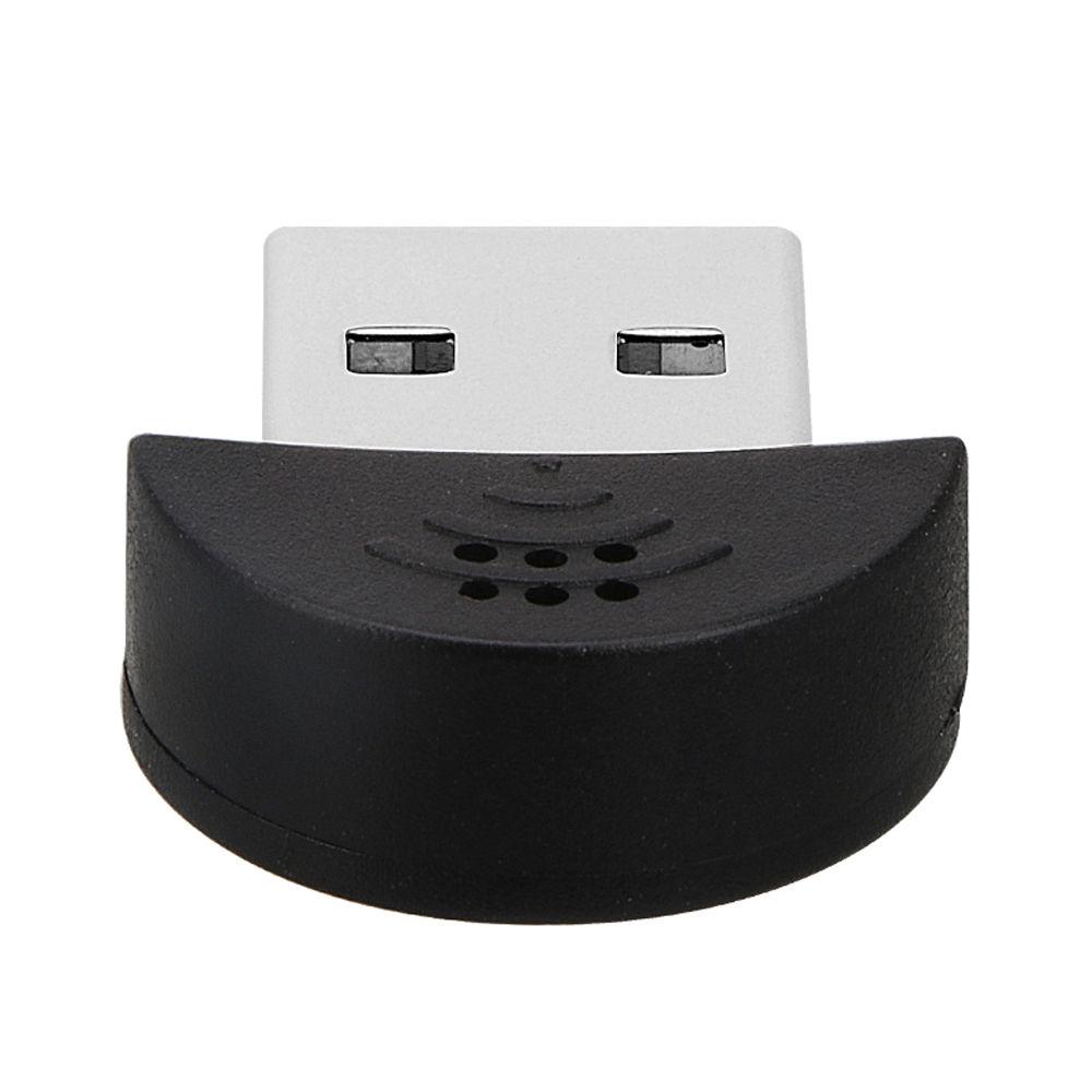 Adaptateur Audio Micro pour Ordinateur Portable et de Bureau Microphones Tube Vocal Mini USB 2.0 Micro Microphone