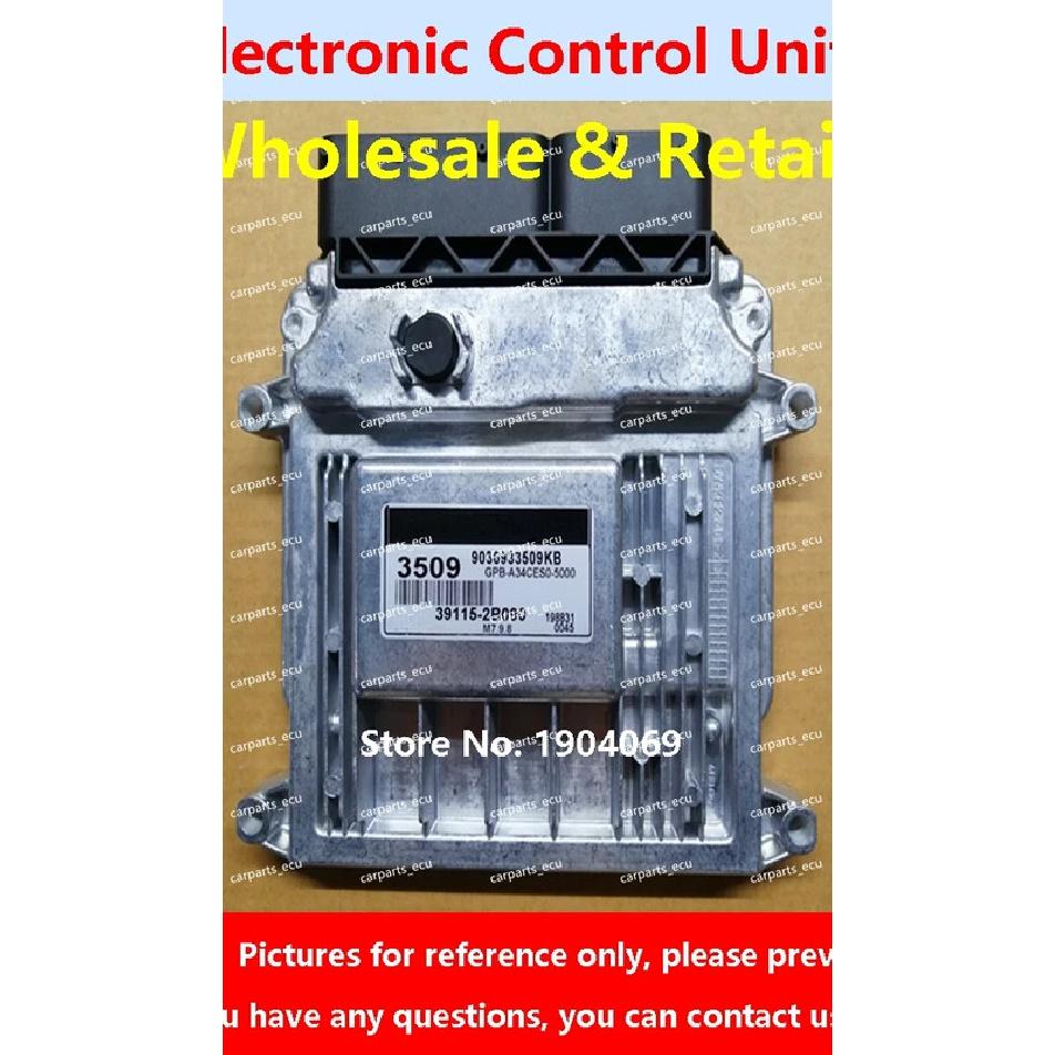 39113-2B390 0187 ECU 39101-26AC1 K05 For Hyundai Elantra KIA Car Engine Computer Board/M7.9.8 39115-2B090 3509/39112-2B012 G25 39112-2B012