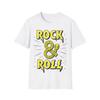 Tricou Rock'n'Roll cu Chitară, Tricou Softstyle Unisex, Top pentru Iubitorii de Muzică, Tricou Rocker