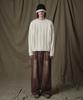 GLW Raglan Cable Knit Ivory