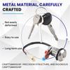 Car Lock Cylinder & Key For Mitsubishi Pajero Shogun Montero MK2 V31 V32 MR259744