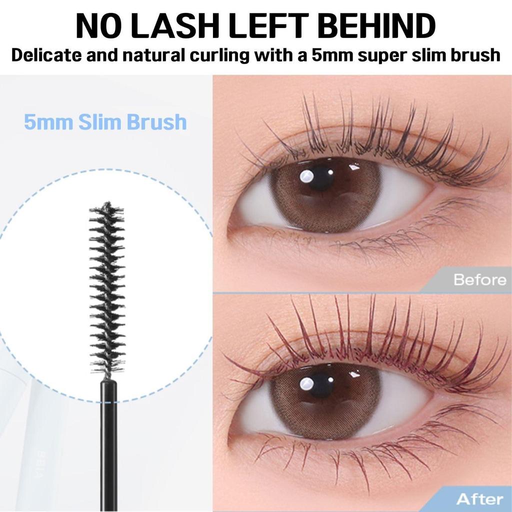 Bbia Never Die Mascara Slim Long Lasting Smudge Proof Eye Makeup 3ml (01 Black Fit)