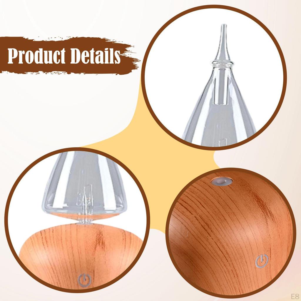 Dyfuzor Aromaterapeutyczny Olejków Eterycznych Biurkowy Nawilżacz Powietrza do Salonu