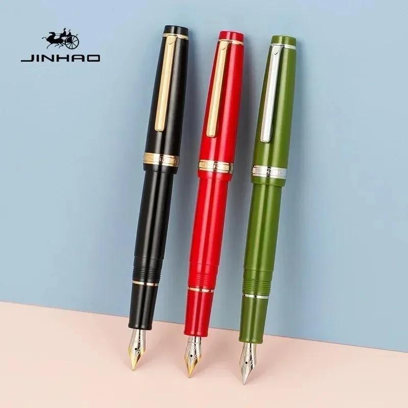 JINHAO 82 Luxury Fountain Pen All Colour 0.7/0.5/0.38mm Nib Business Office Student School Supplies Stationery Pens for Writing