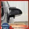Carbon Fiber Rearview Mirror Cover for Volkswagen Sagitar Golf 5 - Horn-Shaped Modification