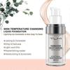 2 st Tlm Färgförändrande Foundation För Åldrande Hud, flytande Makeupbas Naken Ansiktstäckning Concealerkräm