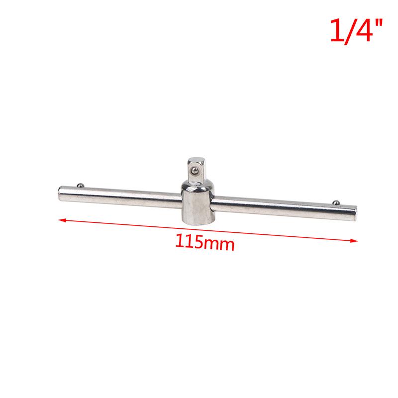 

1/4 3/8 1/2 приводной торцевой ключ удлинитель скользящий Т-образный стержень авторемонтные инструменты 115mm