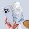 Kreslený vzor krémová textura pouzdro vlnitý okraj měkký silikonový kryt pouzdro na telefon pro iPhone Samsung Huawei Honor Xiaomi Redmi Infinix Tecno