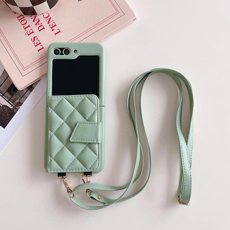 Crossbody Wallet Card Holder Phone Case For Samsung Galaxy Z Flip