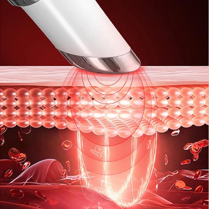 42 °Eye Beauty Device Microcurrent Eye Massager Red Blue Light Remove Eye Bags Dark Skin Beauty Circles Eye Lifting Anti Wrinkle