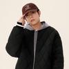 MINISO Men's 2024 Winter Thick Color-block Baseball Collar Padded Jacket