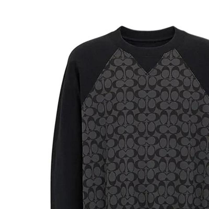Coach SS24 Sweatshirt Men's Charcoal Gray CO825-R8E