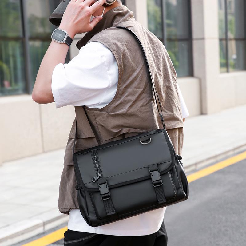 Tactical Waterproof Nylon Crossbody Waist Bag for Men