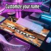 Custom Name Personalized Haikyu Pattern Mousepad, Laptop PC Desk Mat, Decorative Desk Mat for Home Keyboard Pad Gift