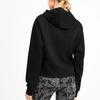Puma Logo Print Casual Sports Hoodie Women Tops Black 580153-01