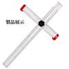 Carpenter's Measuring Tool, T-Shaped Combination Angle Precision T-Shaped Square Ruler, Aluminum Alloy Layout Measuring Marking Construction Setting R