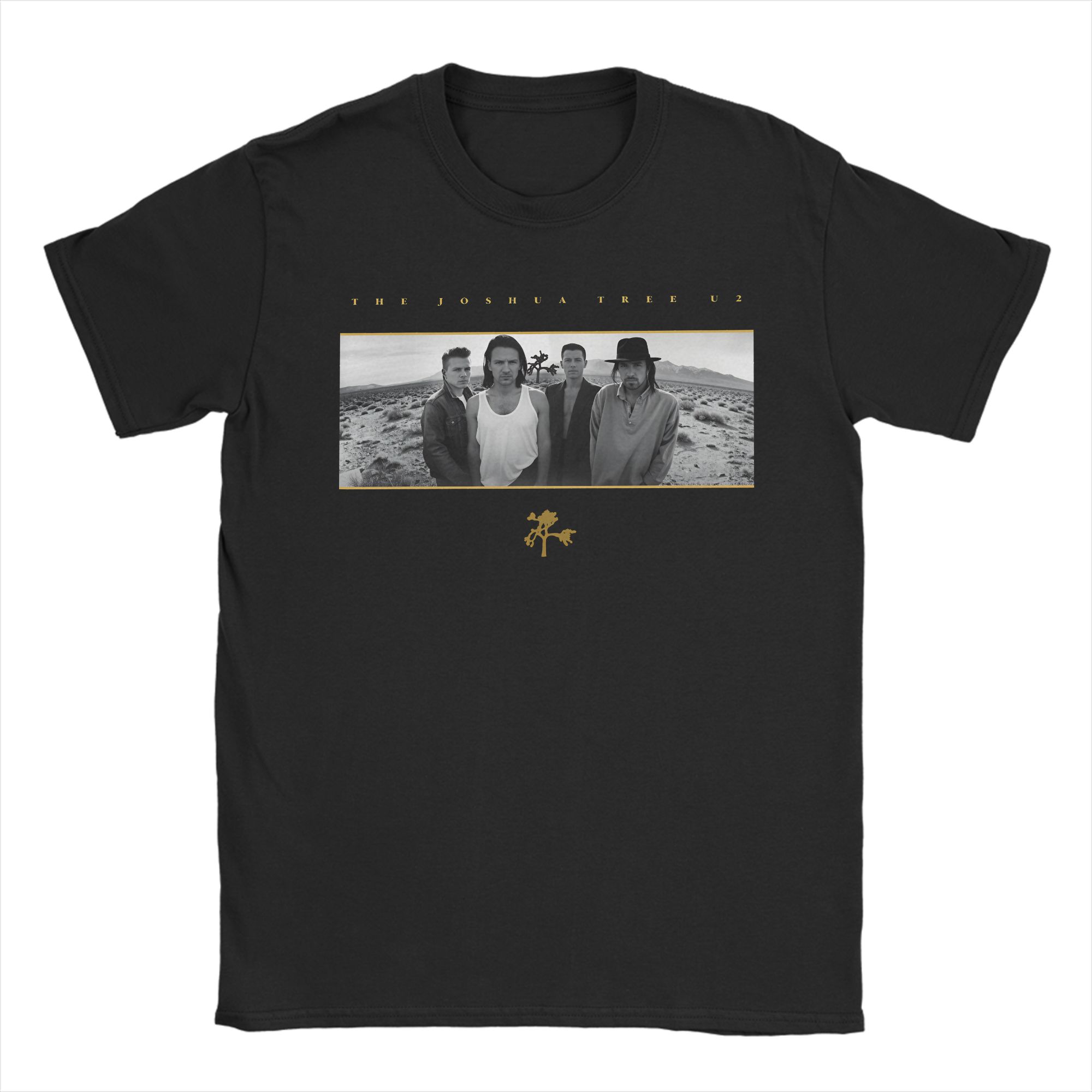 The Joshua Tree U2 Band Desert Photo T-shirt S